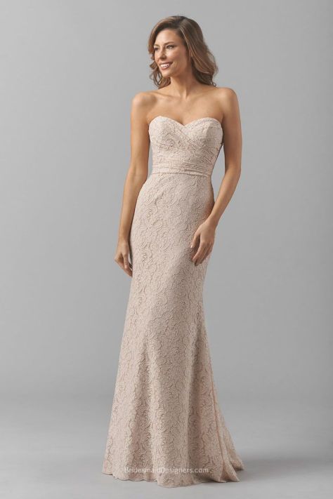 fit-and-flare-blush-lace-strapless-pleated-floor-length-bridesmaid-dress-1